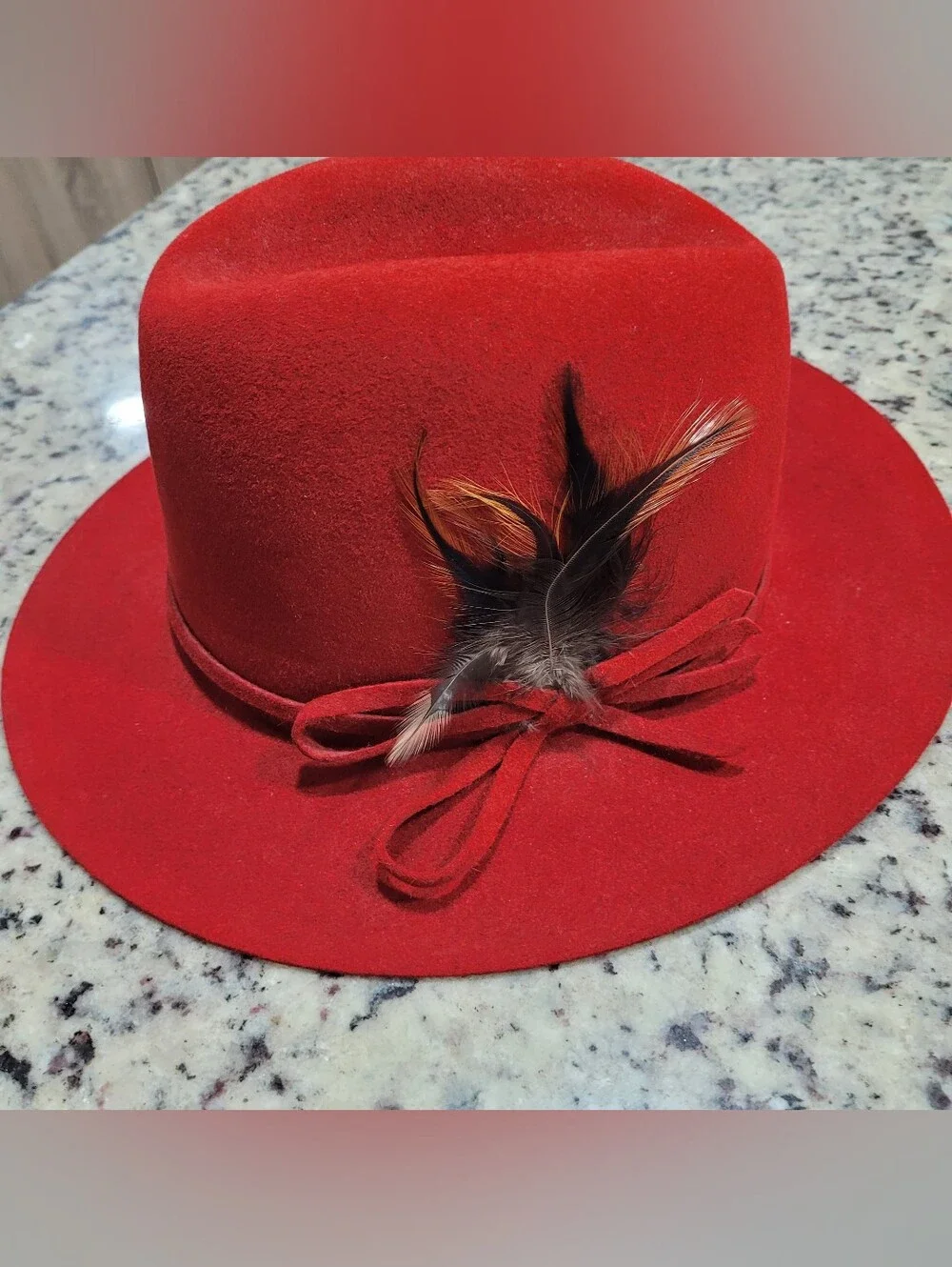 Red Vintage Hat